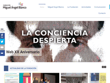Tablet Screenshot of fmiguelangelblanco.es